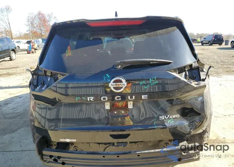 2021 Nissan Rogue Sv из США, поврежденный, VIN 5N1AT3BB3MC674686